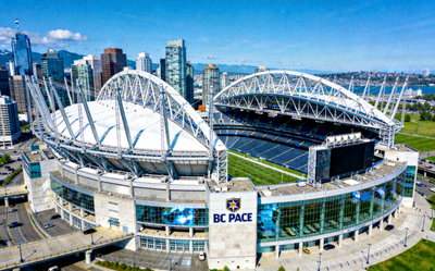 加拿大温哥华BC Place体育场 - 穹顶可开合现代化多功能场馆